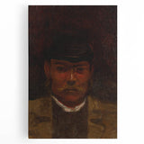 Modern Wall Art - Abstract Portrait of a Man - Contemporary Art Print