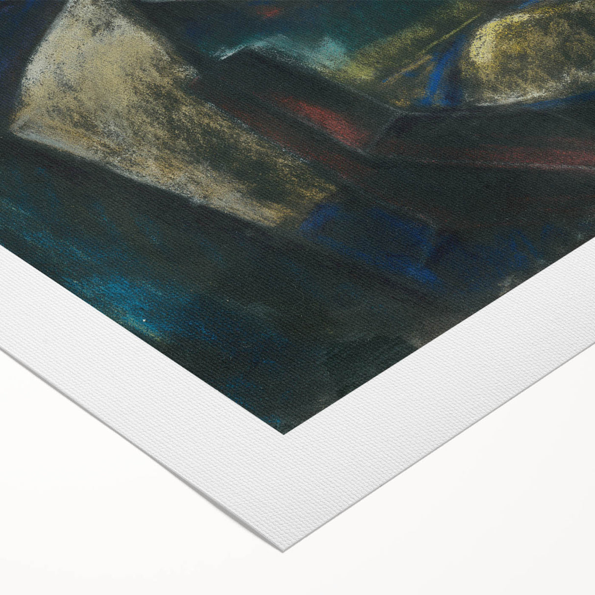 In the Suburbs Realism Art Print - Konštantín Bauer Urban Landscape Scene