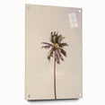 Large abstract wall art on acrylic glass depicting vibrant summer theme, suitable for bedroom or dining room decor.
