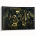 Black and white vintage poster art on framed canvas depicting a landscape, ideal for bedroom wall decor.