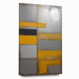 Abstract wall art featuring vibrant multicolored strokes on acrylic glass, showcasing a modern design ideal for contemporary decor. Perfect for adding a stylish touch to any room.