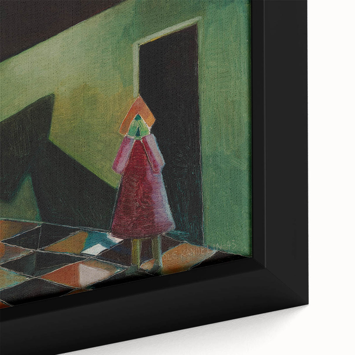 Modern Wall Art – Abstract Orphan by Ole Kandelin