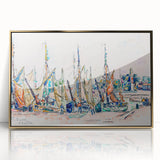 Modern Wall Art – Vibrant La Rochelle by Paul Signac