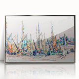 Modern Wall Art – Vibrant La Rochelle by Paul Signac