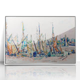 Modern Wall Art – Vibrant La Rochelle by Paul Signac