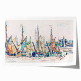 Modern Wall Art – Vibrant La Rochelle by Paul Signac