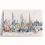 Modern Wall Art – Vibrant La Rochelle by Paul Signac
