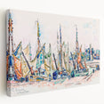 Modern Wall Art – Vibrant La Rochelle by Paul Signac