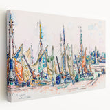 Modern Wall Art – Vibrant La Rochelle by Paul Signac