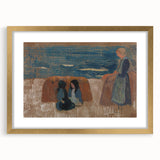 Modern Wall Art – Breton Women by the Sea