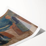 Modern Wall Art – Breton Women by the Sea