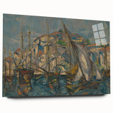 Modern Wall Art – Dubrovnik Harbor by Konštantín Bauer