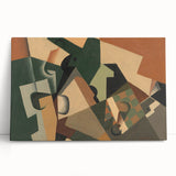 Modern Wall Art – Abstract Glass and Checkerboard by Juan Gris