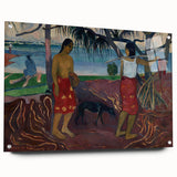 Modern Wall Art – I Raro te Oviri by Paul Gauguin