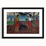 Modern Wall Art – I Raro te Oviri by Paul Gauguin