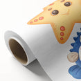 Cute Starfish & Pufferfish Nursery Wall Art – Baby Room Decor