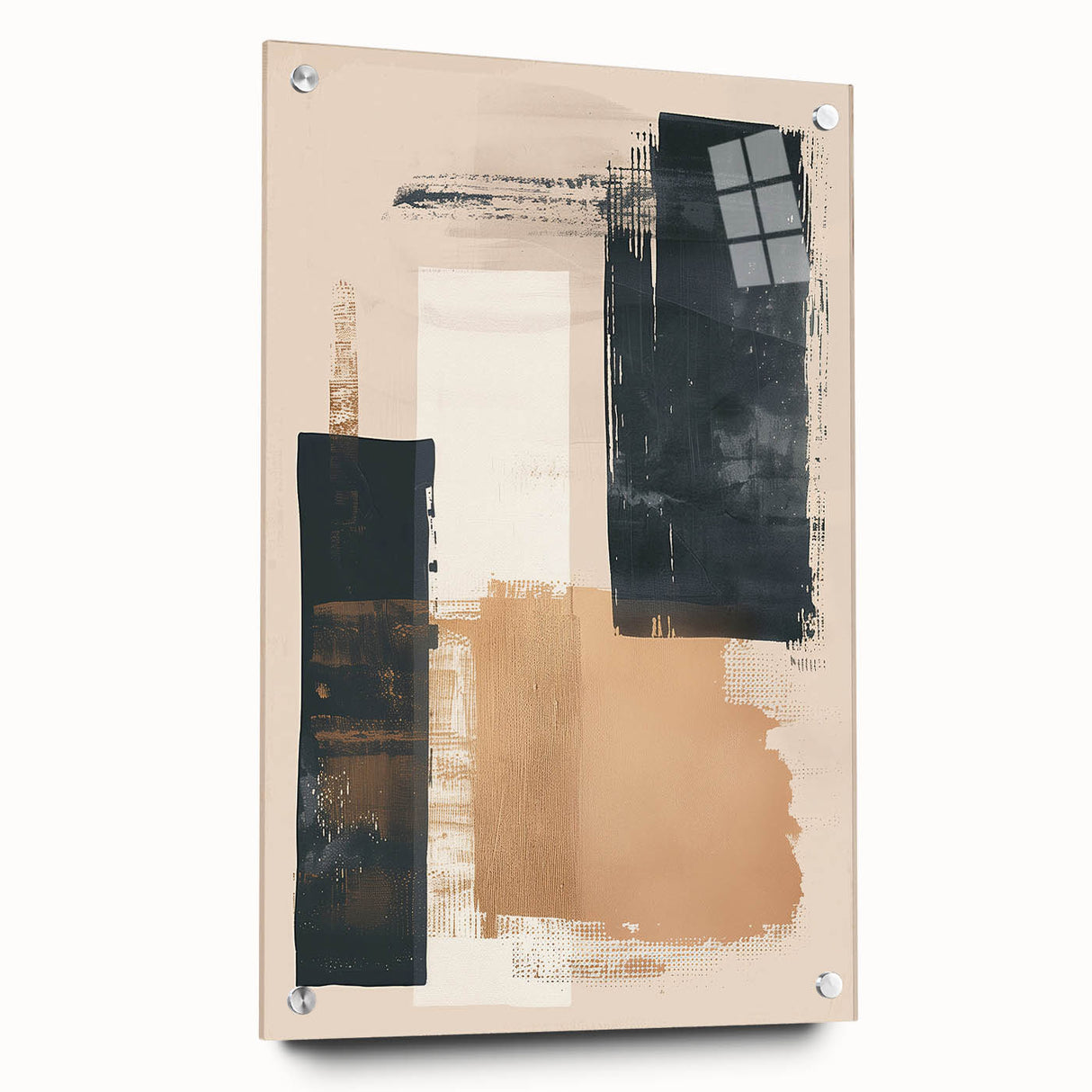 Vintage Modern Style Wall Art - Retro Minimalist Geometric Abstract