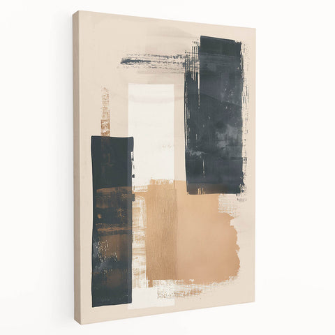 Vintage Modern Style Wall Art - Retro Minimalist Geometric Abstract