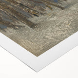 Romanticism Art - Winter Forest by László Mednyánszky Print