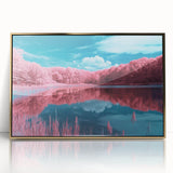 Framed acrylic artwork depicting a serene beach landscape with golden hues, enhancing any coastal-themed decor. Ideal for adding a touch of elegance to living spaces.