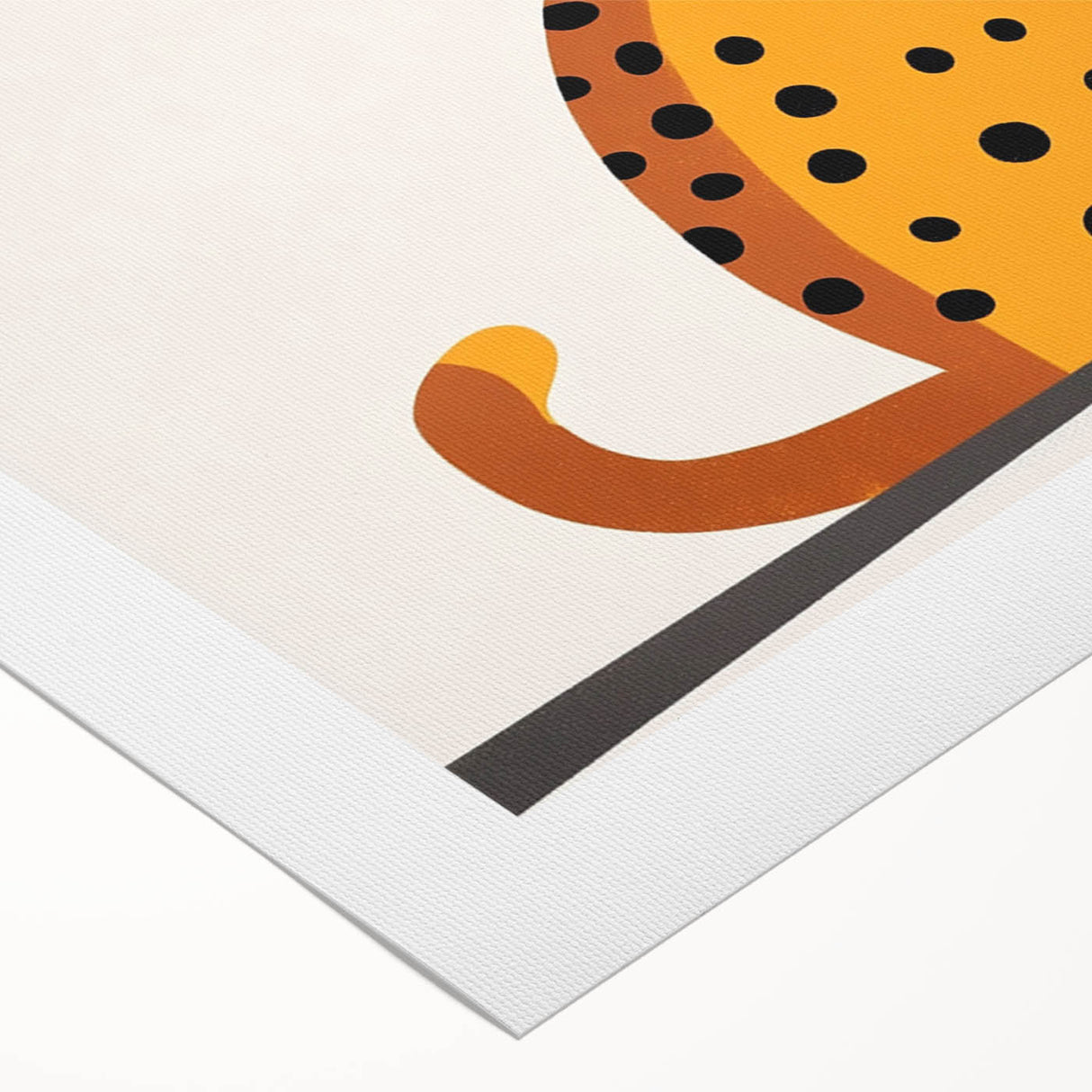 Spotted Cat Illustration – Boys Room Wall Art