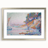 La Calanque" by Paul Signac - Pointillist Coastal Landscape