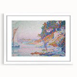 La Calanque" by Paul Signac - Pointillist Coastal Landscape