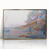 La Calanque" by Paul Signac - Pointillist Coastal Landscape