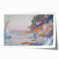 La Calanque" by Paul Signac - Pointillist Coastal Landscape