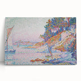La Calanque" by Paul Signac - Pointillist Coastal Landscape