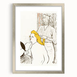 Modern Wall Art – Henri de Toulouse-Lautrec's "The Hairdresser"