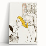 Modern Wall Art – Henri de Toulouse-Lautrec's "The Hairdresser"
