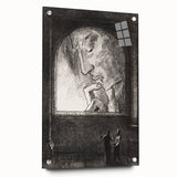 Modern Wall Art – Odilon Redon’s "Light" in Black and White