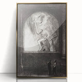 Modern Wall Art – Odilon Redon’s "Light" in Black and White