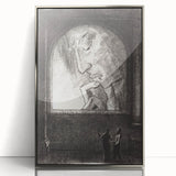 Modern Wall Art – Odilon Redon’s "Light" in Black and White
