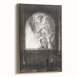 Modern Wall Art – Odilon Redon’s "Light" in Black and White