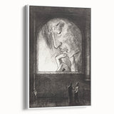 Modern Wall Art – Odilon Redon’s "Light" in Black and White