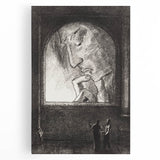 Modern Wall Art – Odilon Redon’s "Light" in Black and White