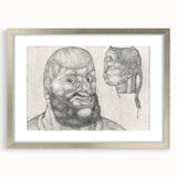 Perseus" by Paul Klee - Symbolic Surrealist Etching