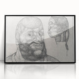 Perseus" by Paul Klee - Symbolic Surrealist Etching