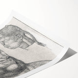 Perseus" by Paul Klee - Symbolic Surrealist Etching