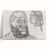 Perseus" by Paul Klee - Symbolic Surrealist Etching