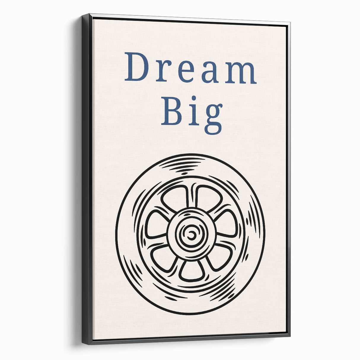 Dream Big – Motivational Boys Room Wall Art