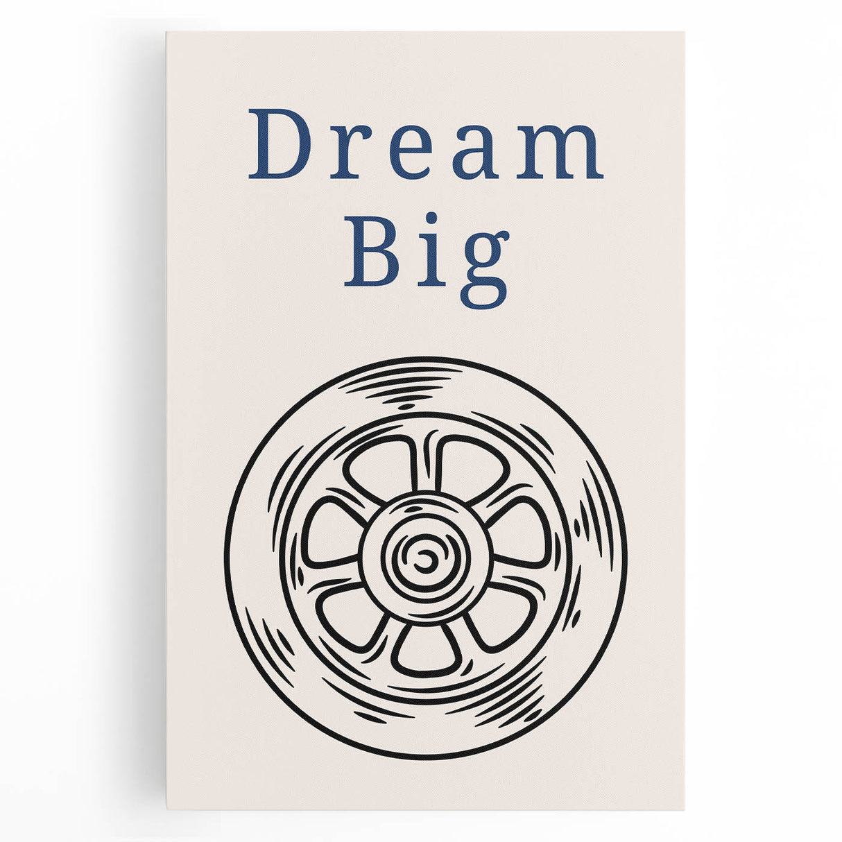 Dream Big – Motivational Boys Room Wall Art