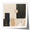 Mid Century Modern Abstract Art - Minimalist Geometric Retro Design