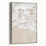 Landscape art painting on framed canvas depicting a vibrant, colorful summer scene, ideal for living room decor.