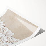 Extra large wall art featuring line art flowers in black on white, rolled canvas, suited for large living room spaces.