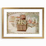 Modern Wall Art – Abstract Orchard and Garden Scene by Paul Nash