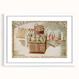 Modern Wall Art – Abstract Orchard and Garden Scene by Paul Nash