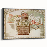 Modern Wall Art – Abstract Orchard and Garden Scene by Paul Nash